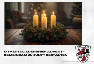 Mitgliederbrief Advent - Gemeinsam Zukunft gestalten